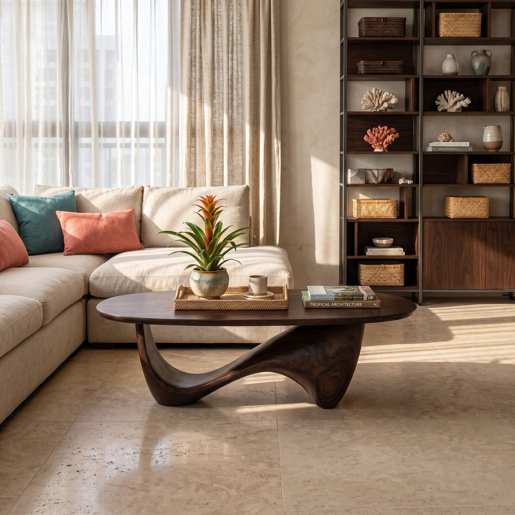 Solid Setup Side Table