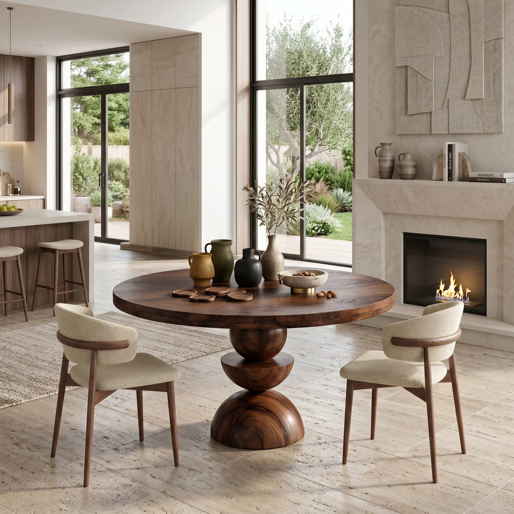 Geometric Modern Dining Table