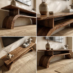 Curved Low TV Cabinet