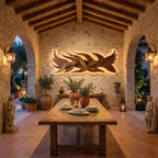 Sculptural Landing Wall Art