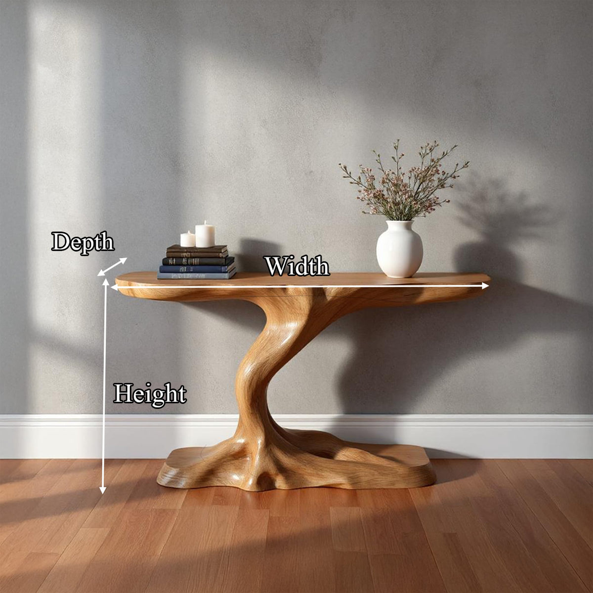 Branch Entryway Console Table