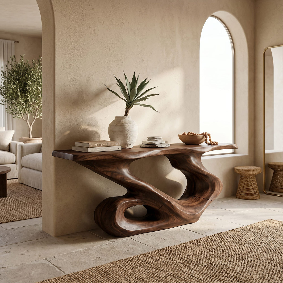 Live Edge Residence Console Table