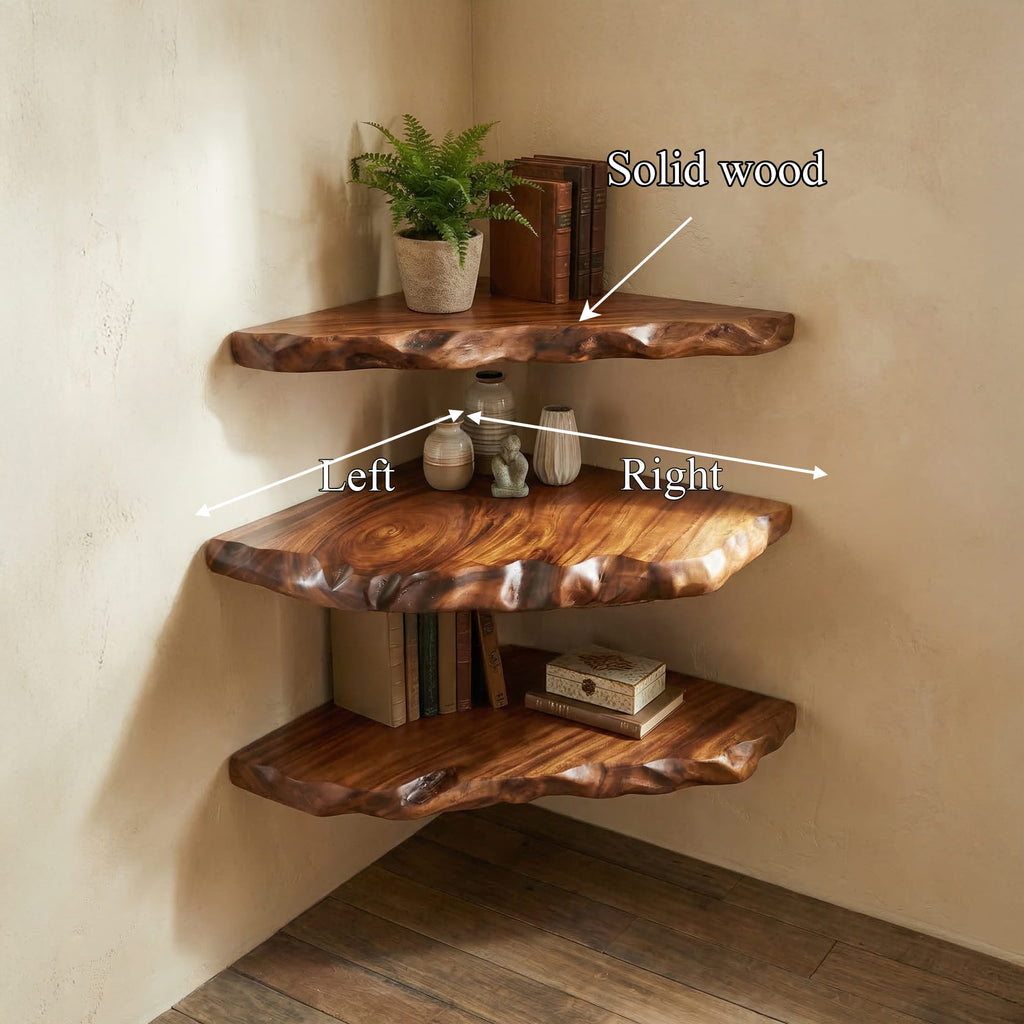 Floating Solid Wall-mounted Wall Shelf