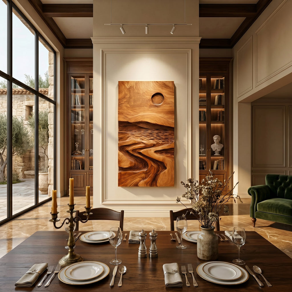 Grain Wave Wall Art