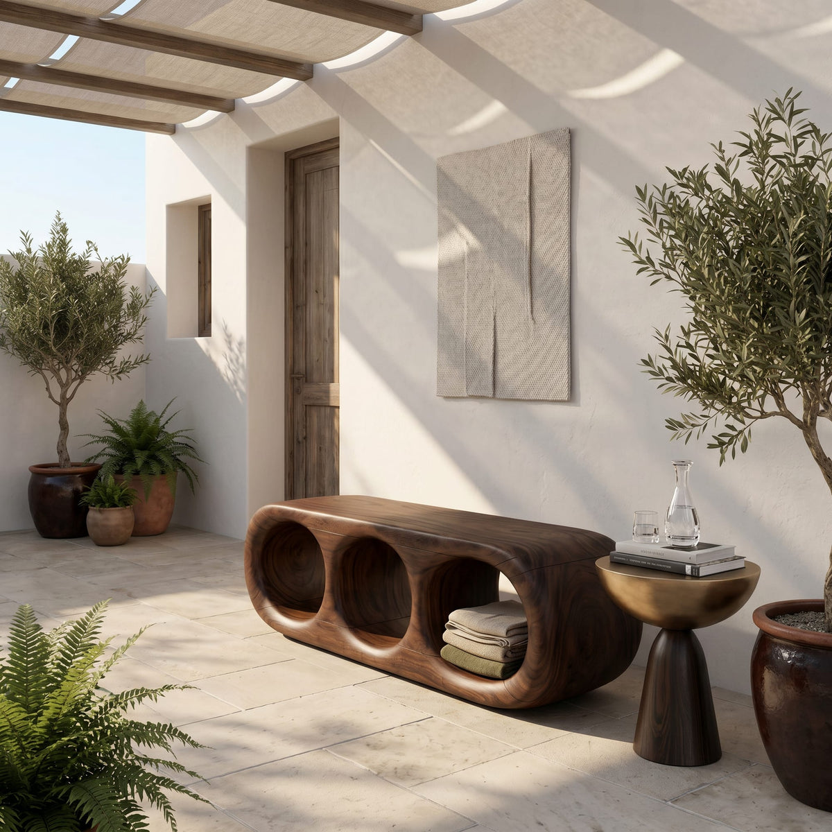 Scandinavian Contemporary Bench