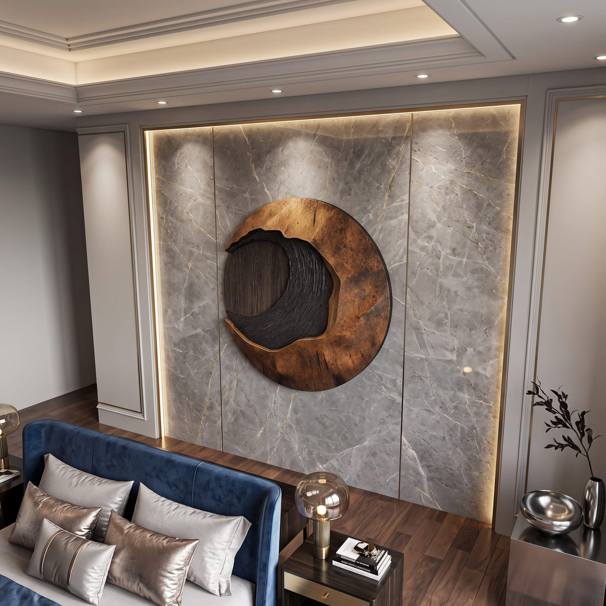 Geometric Entryway Wall Art