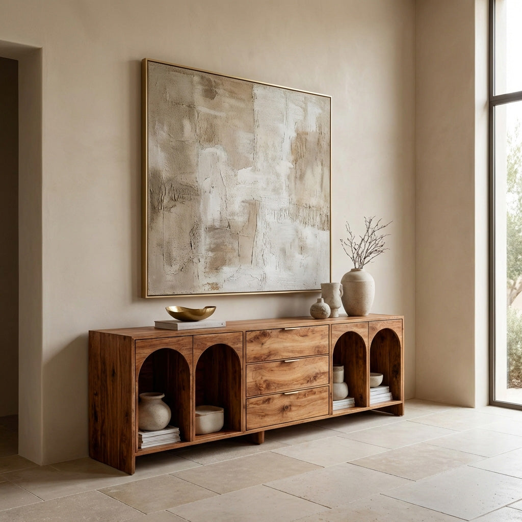 Arched Modern Sideboard