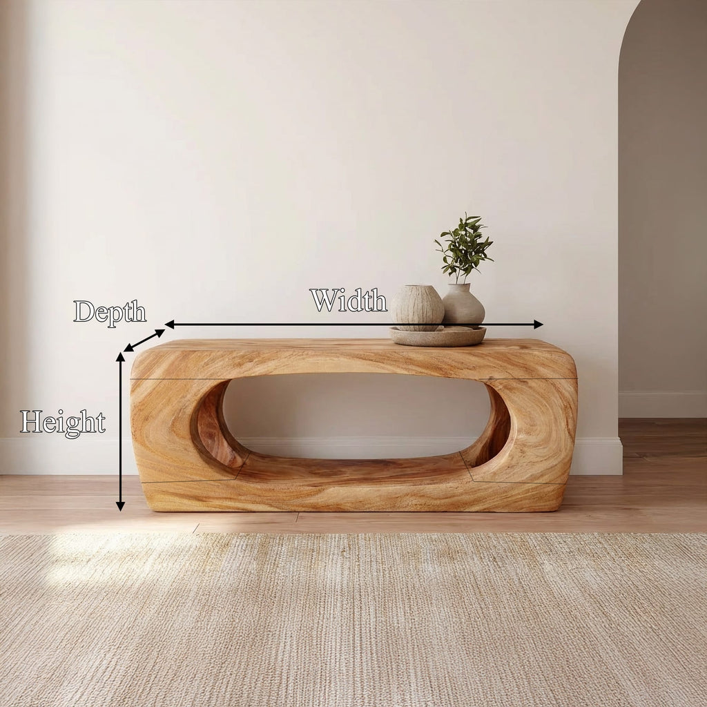 Form Live Edge Bench