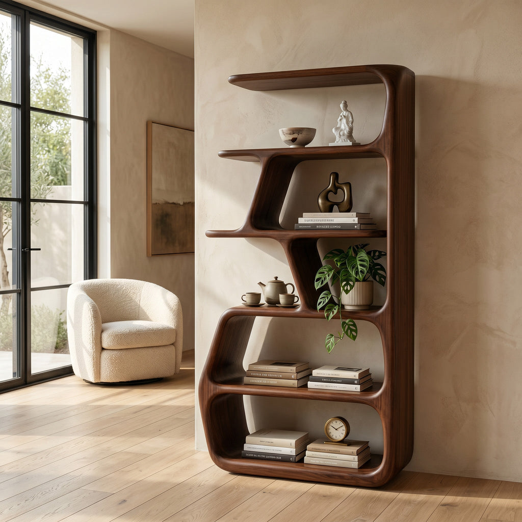 Compact Storage Bookshelf