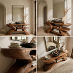 Artistic Solid Console Table