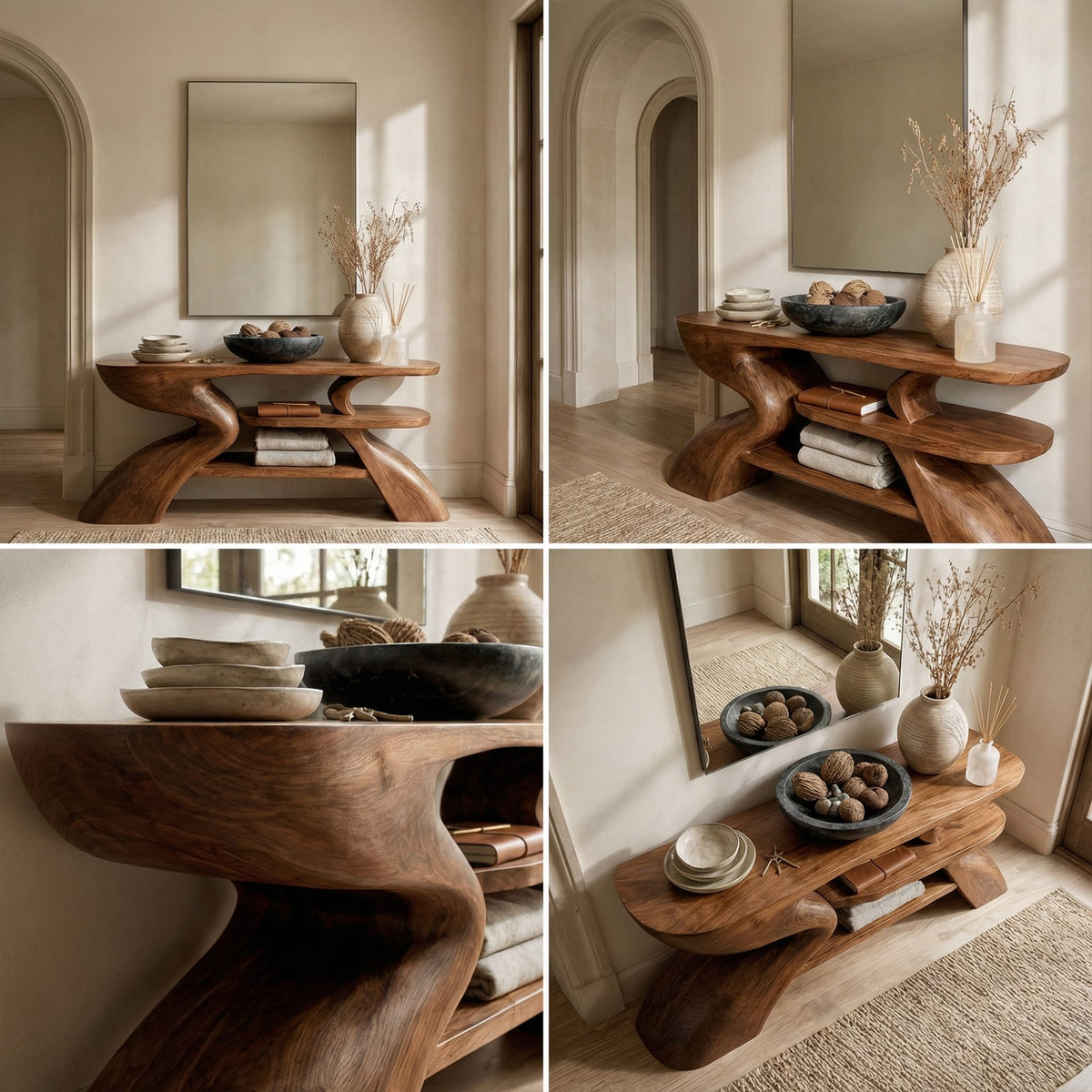 Artistic Solid Console Table