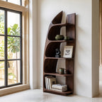 Sculptural Tiered Bookshelf