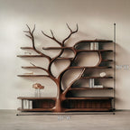 Artistic Branch Tree Bookshelf