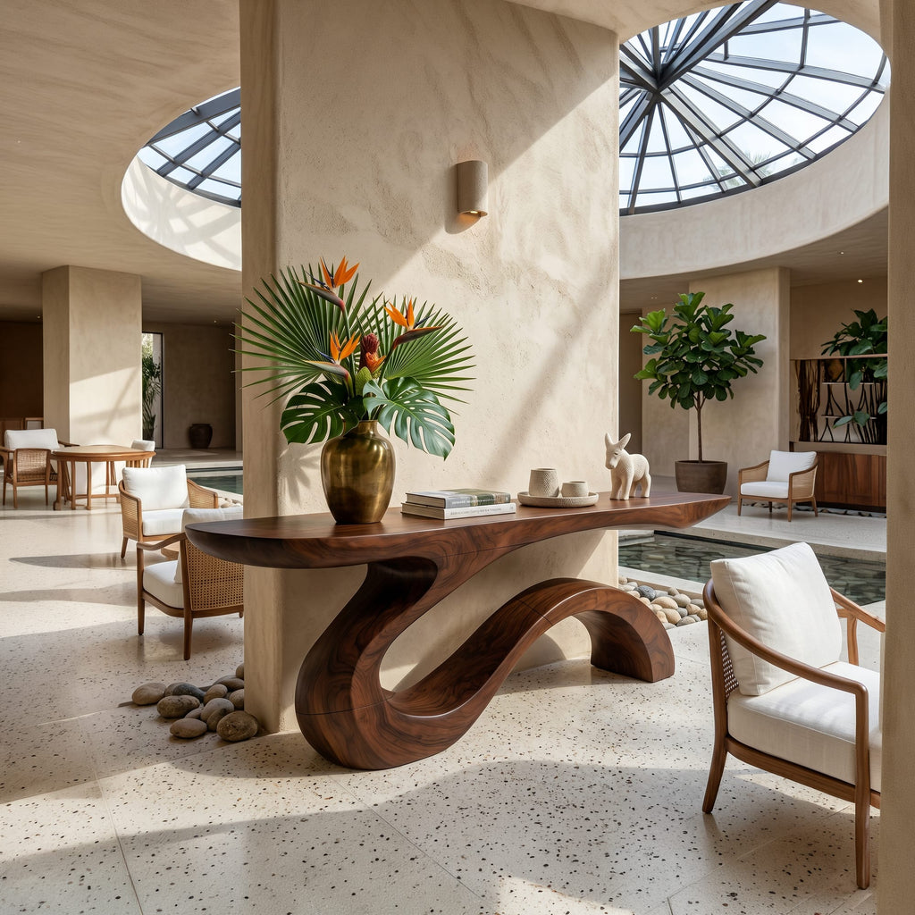 Organic Contemporary Side Table