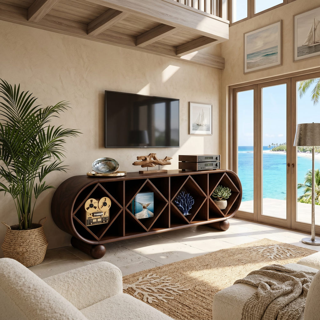 Contemporary Linear TV Cabinet