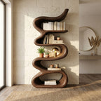 Curved Wave Bookshelf