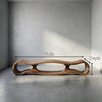 Sculptural Art-inspired Bench