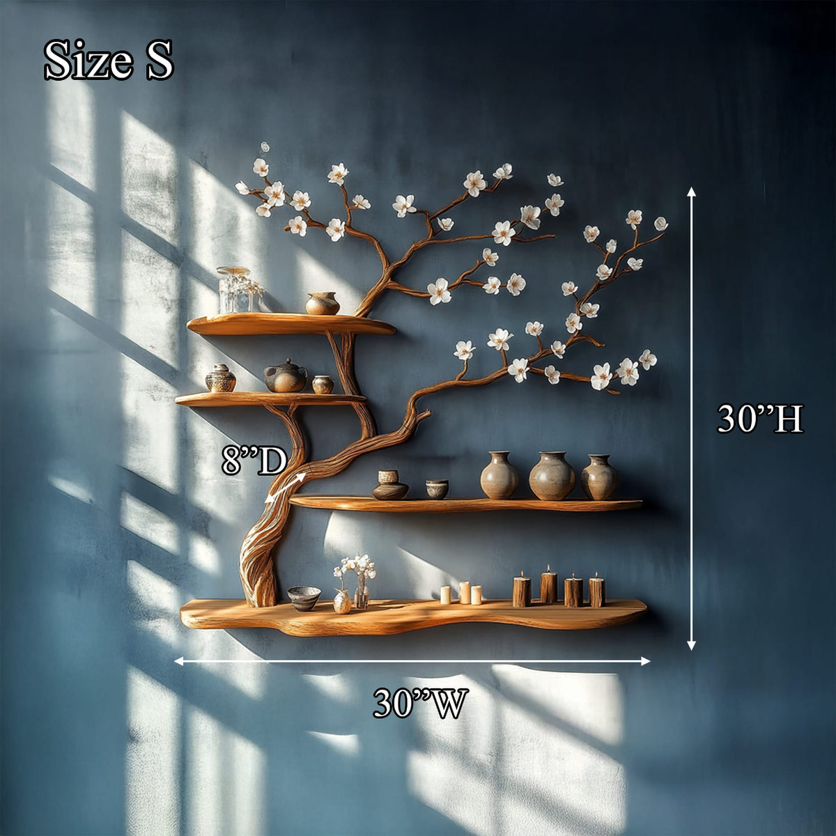 Blossom Storage Floating Shelf