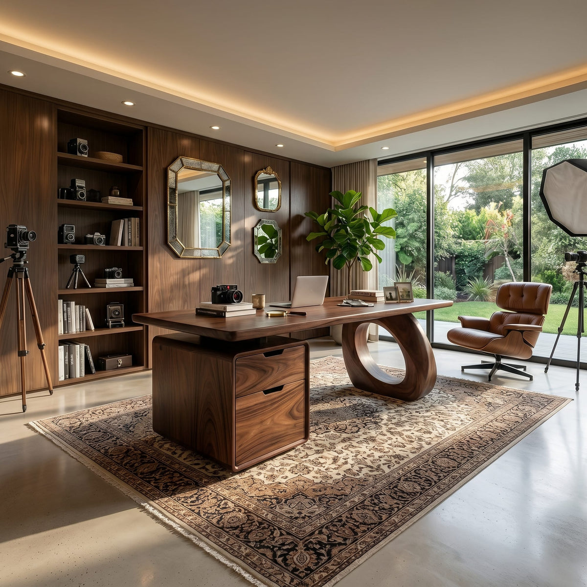 Organic Library Desk