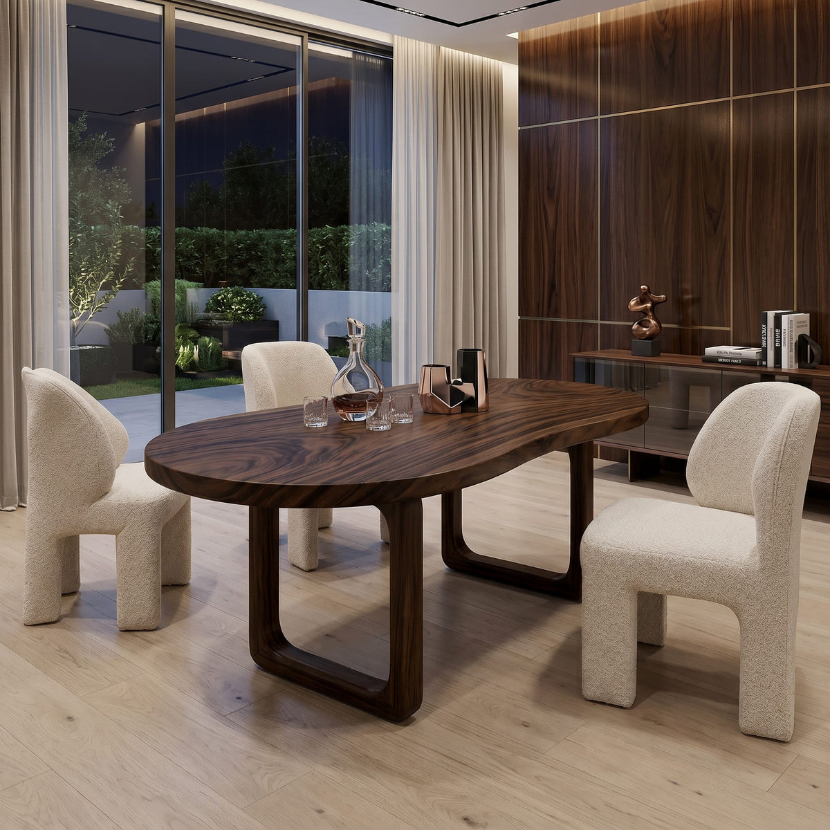 Solid Sunny Dining Table