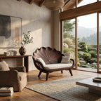 Contemporary Lotus Bench