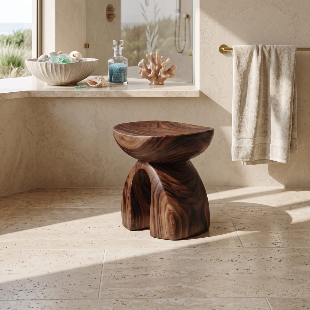Solid Chair Shower Bench