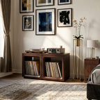 Minimal Storage Record Stand