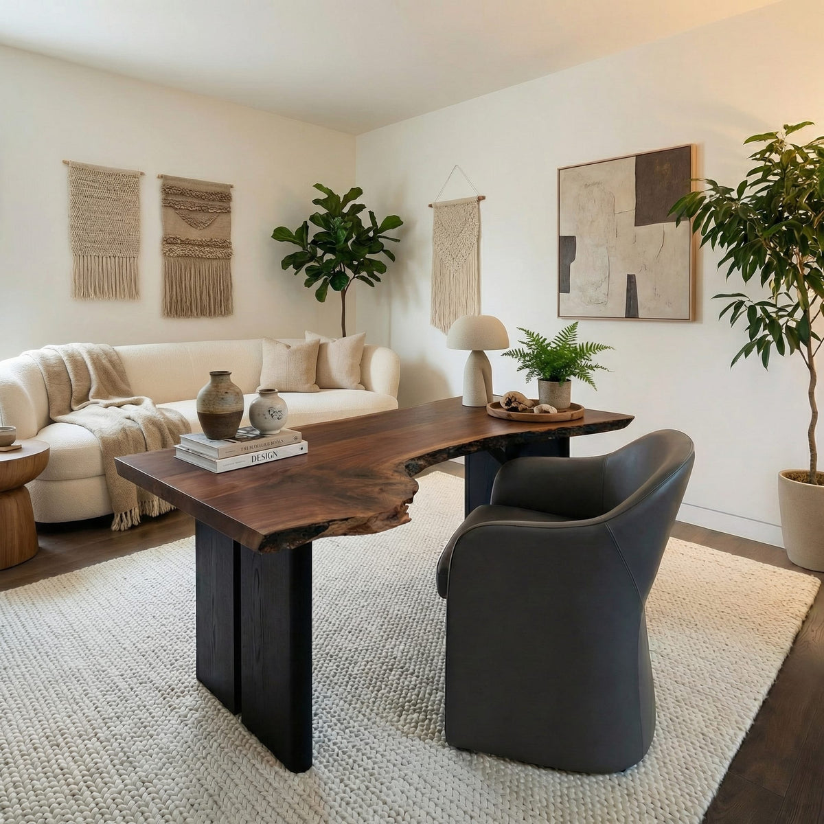 Modern Solid Workstation Desk