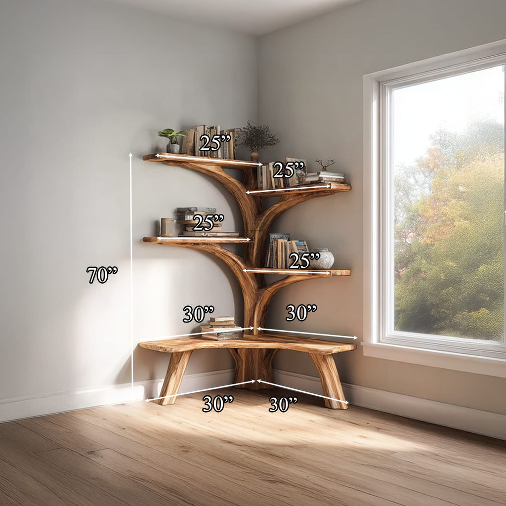 Tree Wall Shelf