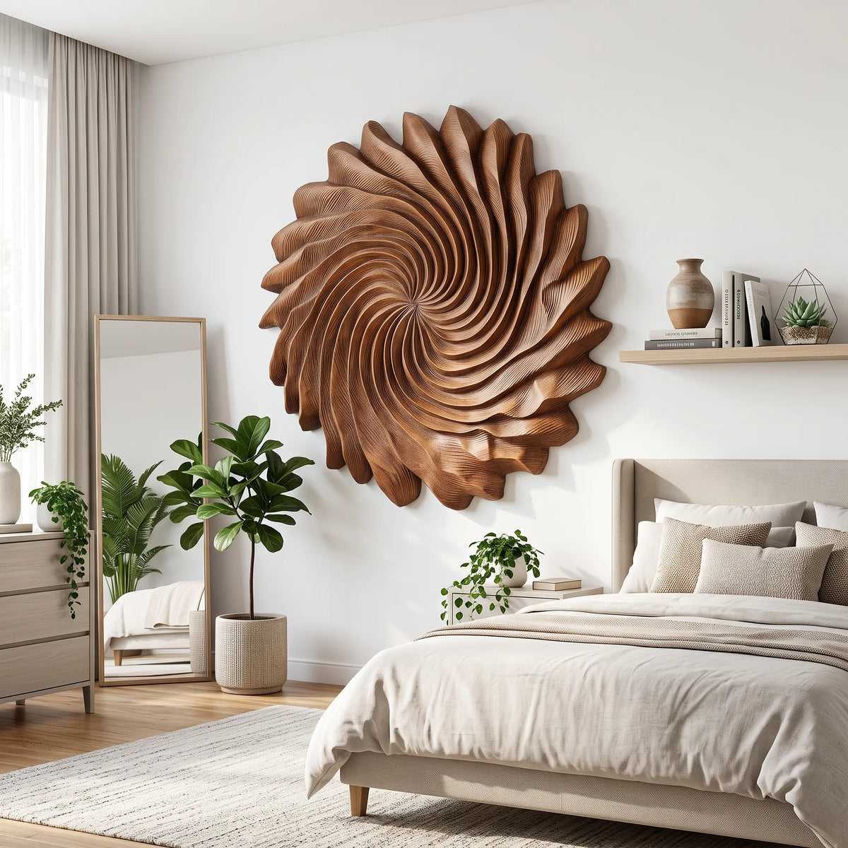 Modern 3d Wall Art, solid wood, built to order