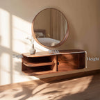 Organic Floating Vanity