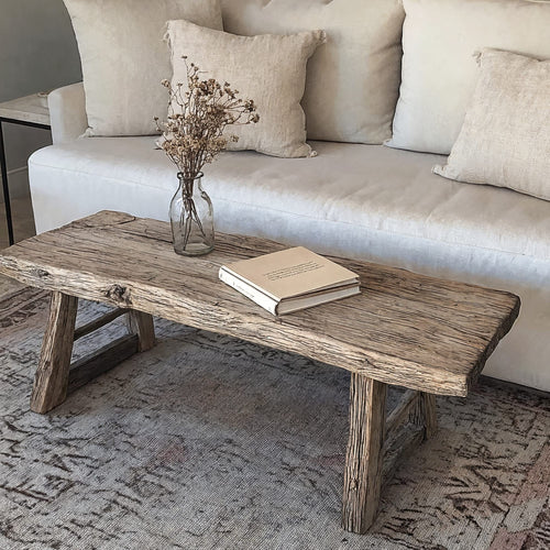 Coffee Table Handcrafted Decor, solid wood, built to order