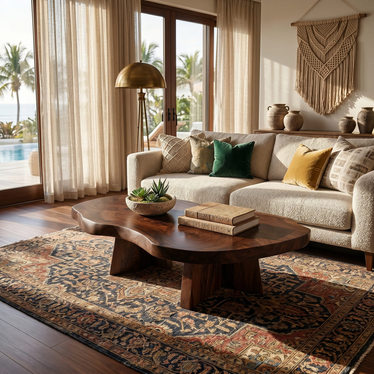 Solid Lounge Coffee Table