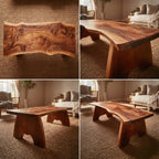 Live Edge Organic Coffee Table
