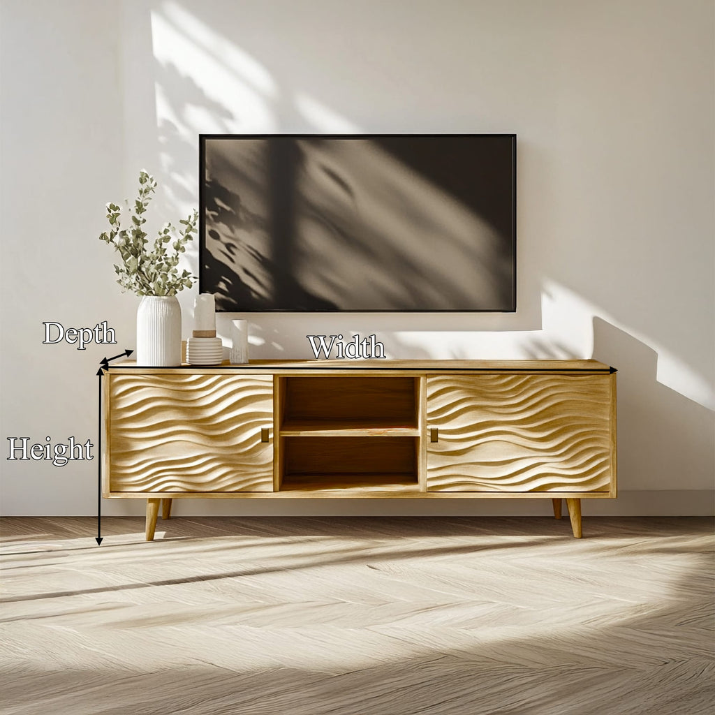 Mid Century Minimal TV Cabinet