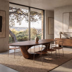 Live Edge Kitchen Modern Dining Table