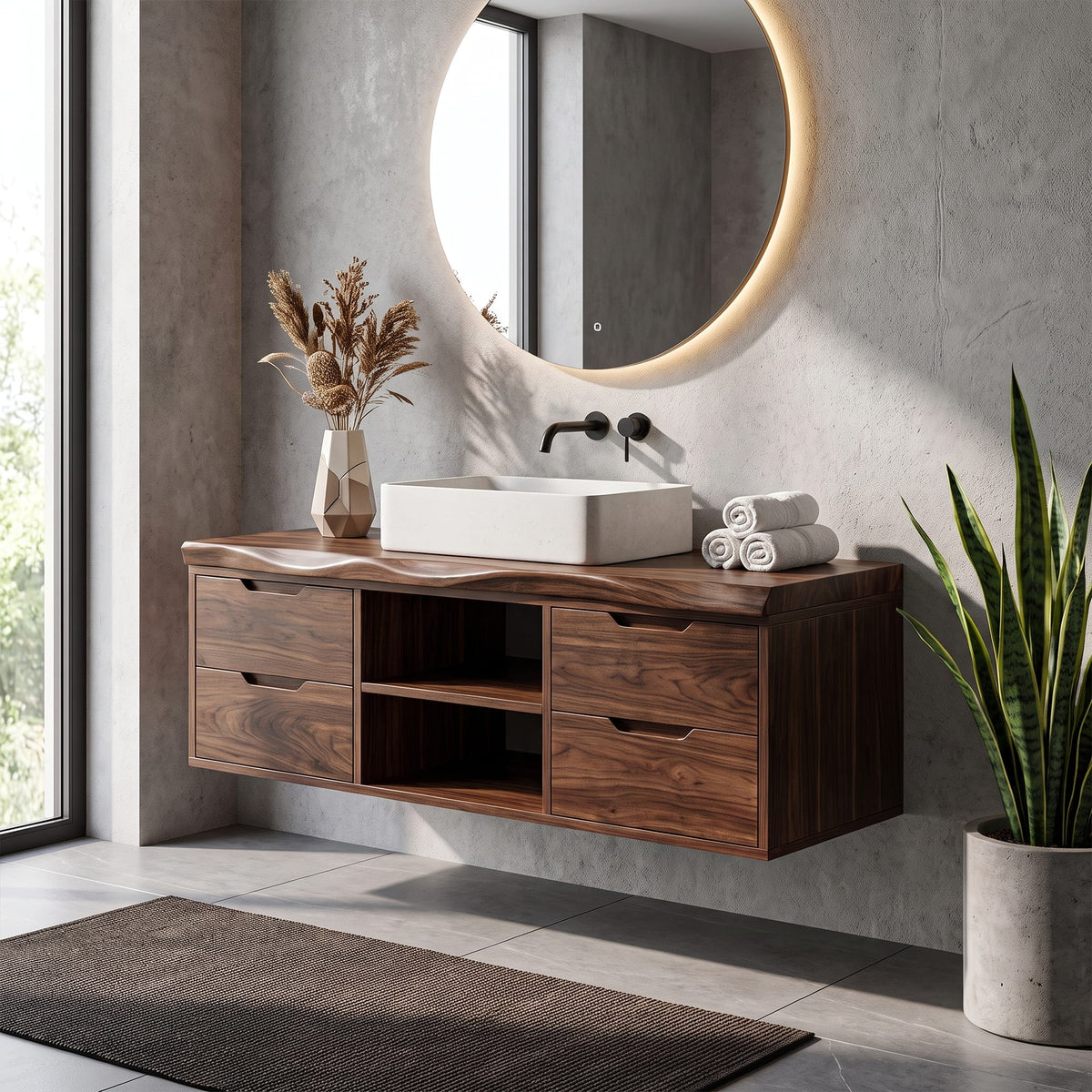 Transitional Bathroom Vanity