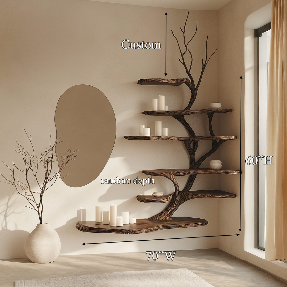 Floating Reading Bookshelf