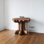 Live Edge Side Solid Nightstand