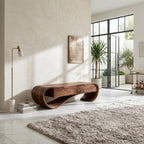 Curved Contemporary Bench