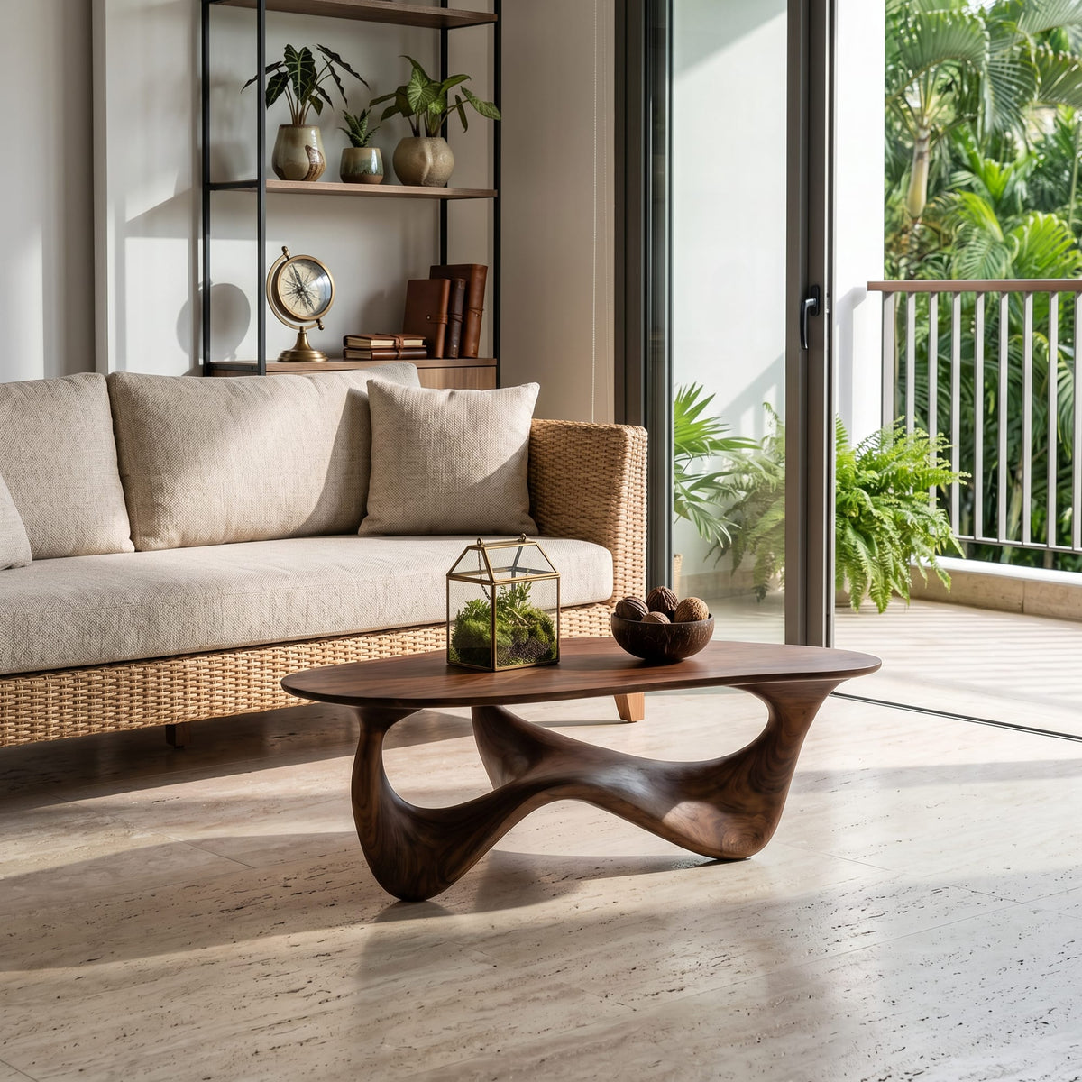 Live Edge Low Coffee Table