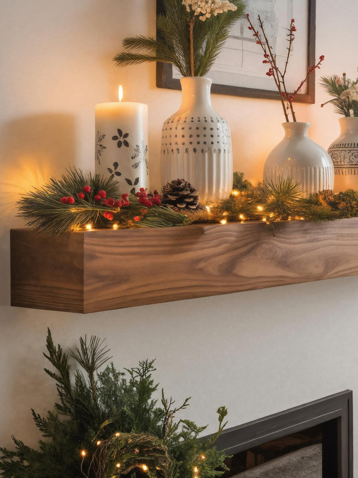Mantel Floating Wall Shelf
