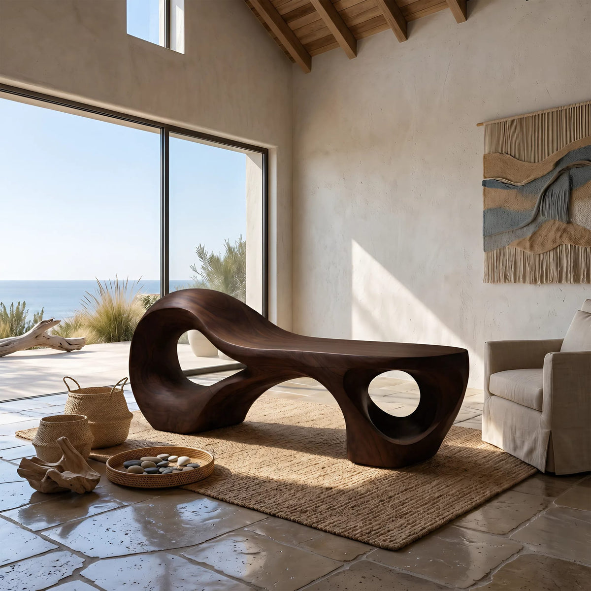 Arched Modern Bench