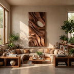 Organic Abstract Relief Wall Art