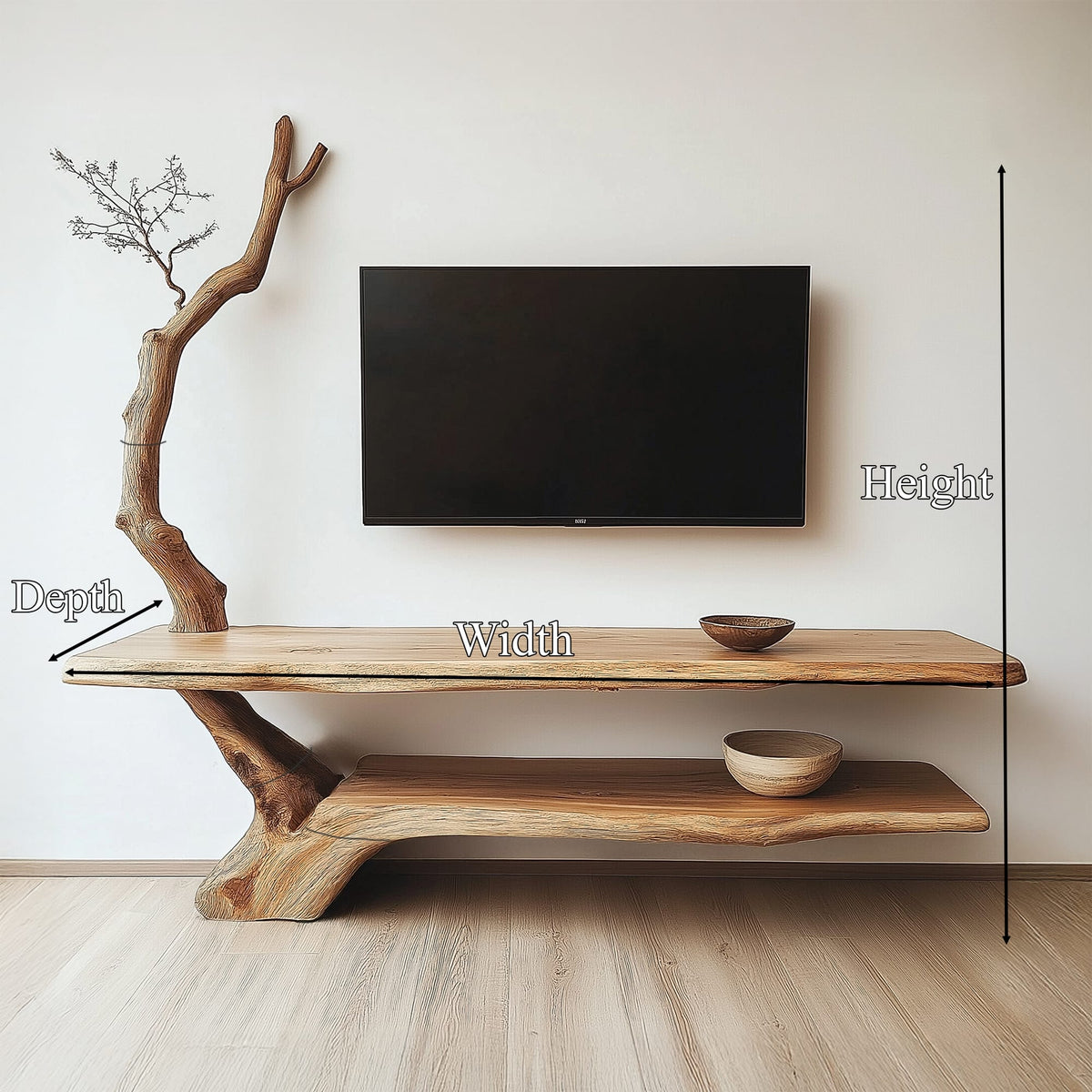 Live Edge TV Cabinet