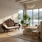 Contemporary Solid Bench