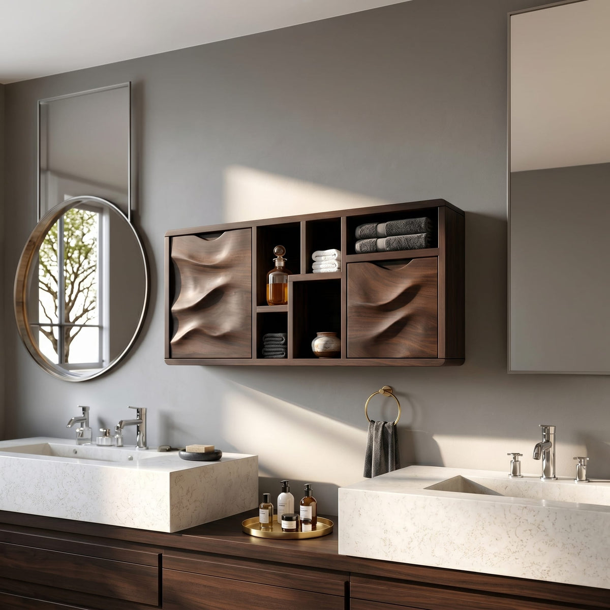 Wave Panel Vanity