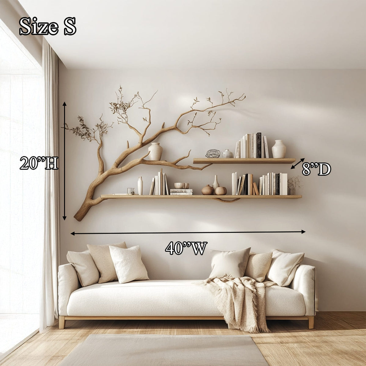 Organic Tree Bookshelf
