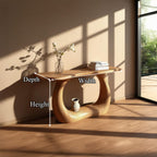 Inspired Solid Console Table