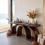 Pumpkin Live Edge Console Table